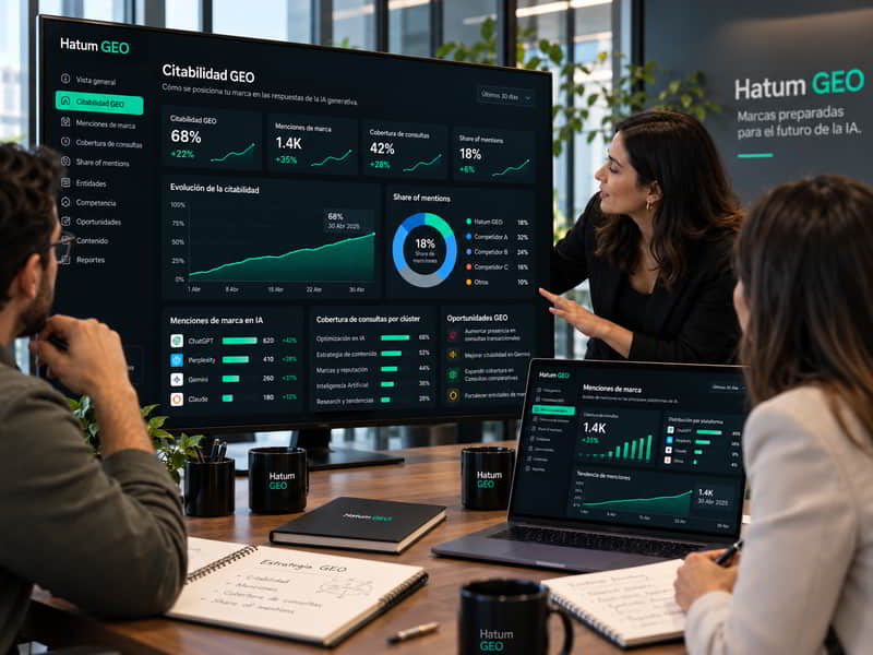 Análisis GEO para empresas de servicios